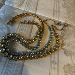 NWOT. Zimmermann crystal necklaces. 2 of them. Blue and natural color.